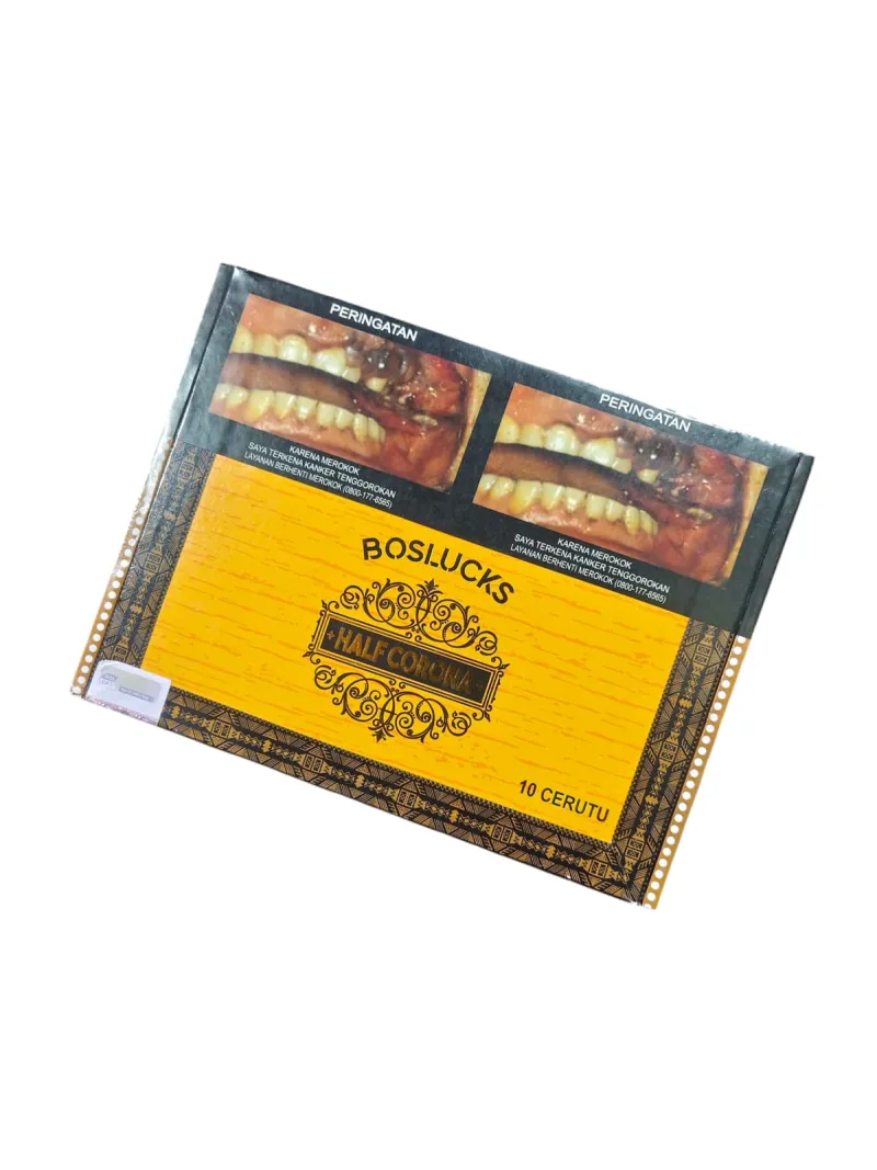 BOSLUCKS HALF CORONA BOX OF 10s