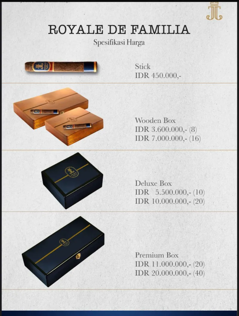 JT Royale De Familia Premium Box